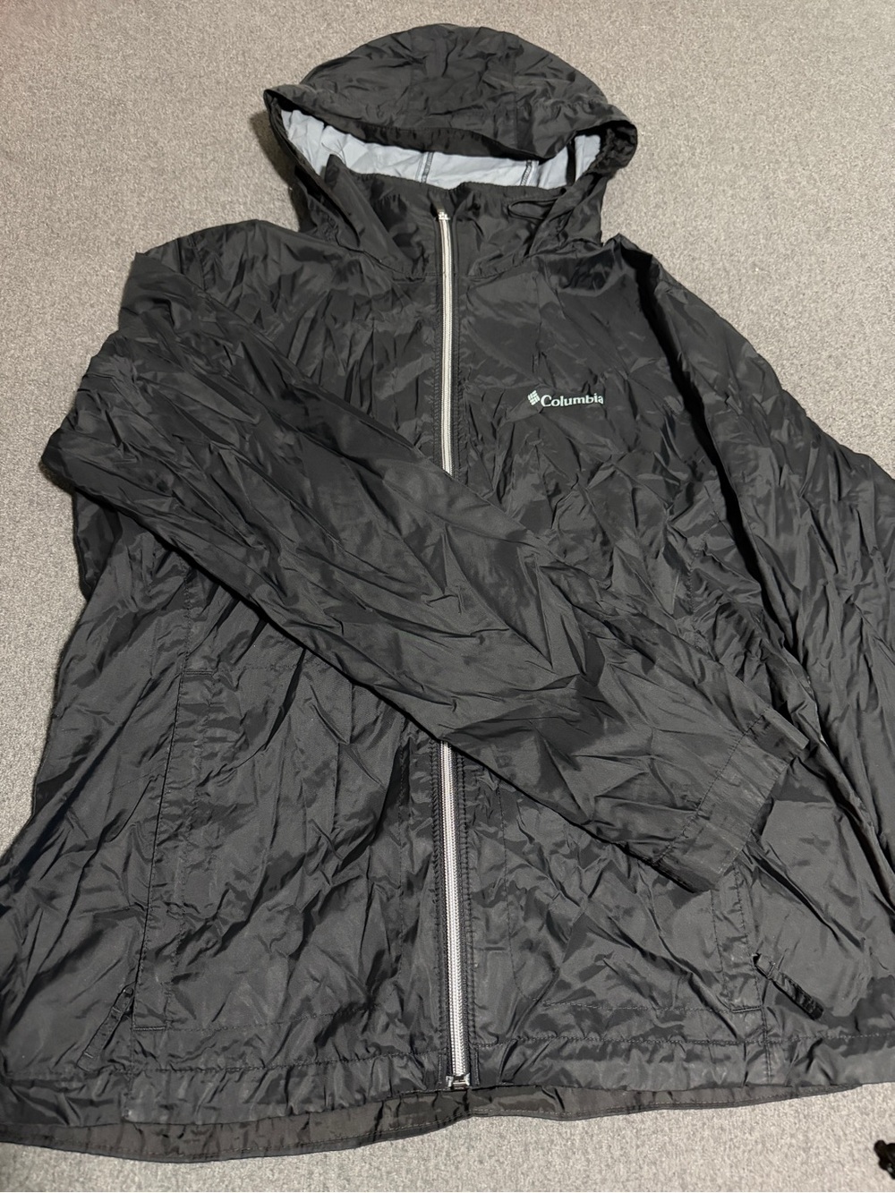 Women’s Large Lightweight Windbreaker Rain Jacket